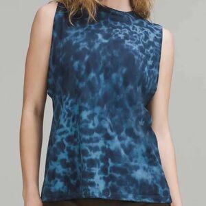 Lululemon All Yours Tank Top
Marmoleado Tie Dye Soft Denim True Navy